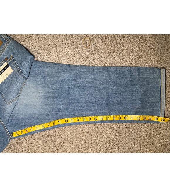 Tommy Hilfiger - Light Wash Cuffed Hipster Jeans - Size 16 - Picture 11 of 16